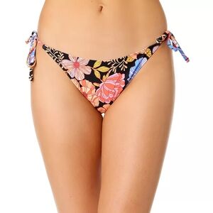 New Large Hurley Floral Tie-Side Bikini Bottom